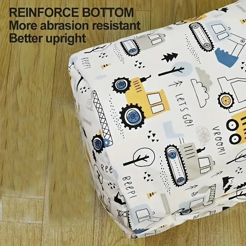 Panier de rangement utilisé pour les jouets dans une chambre