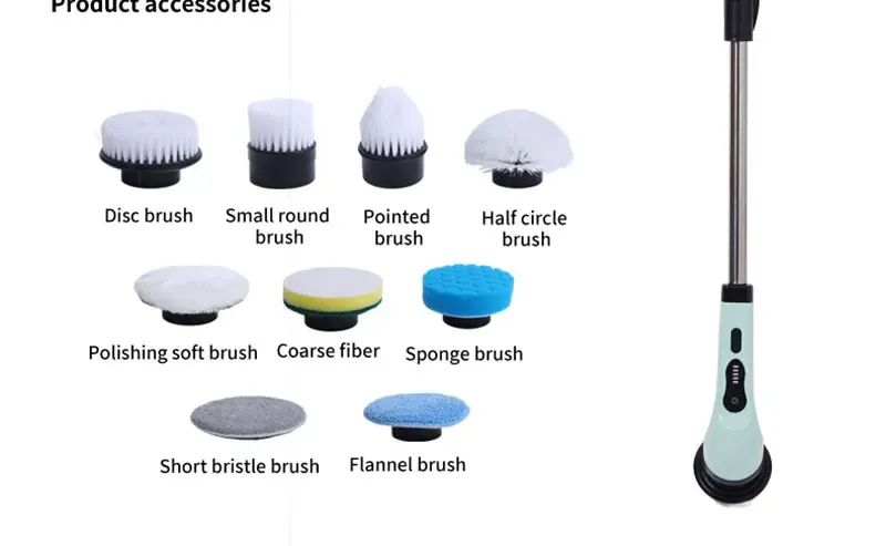 Brosse électrique en contexte domestique