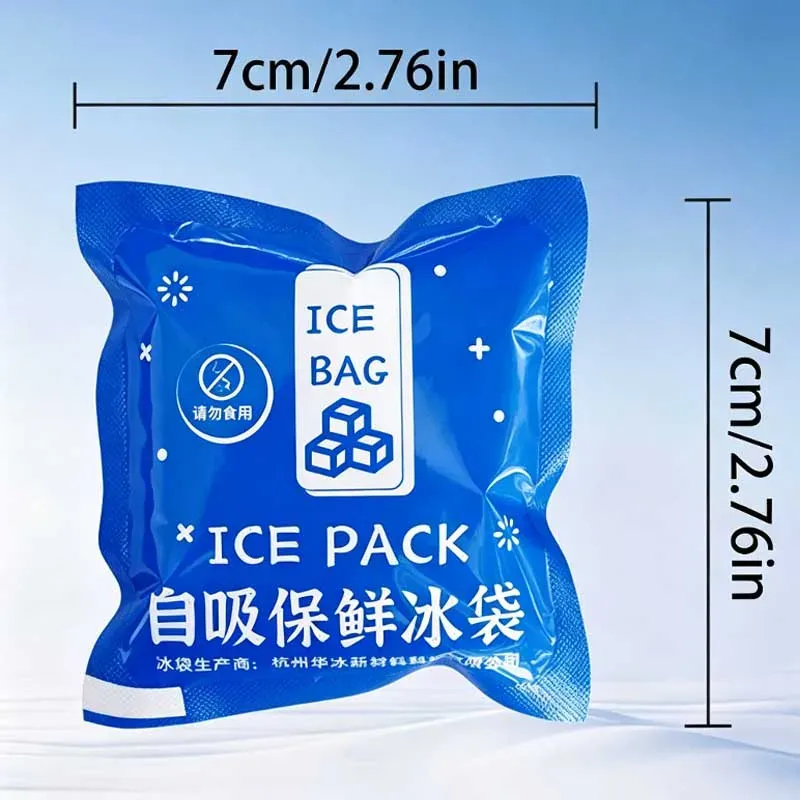Sachets de glace auto-absorbants, usage quotidien