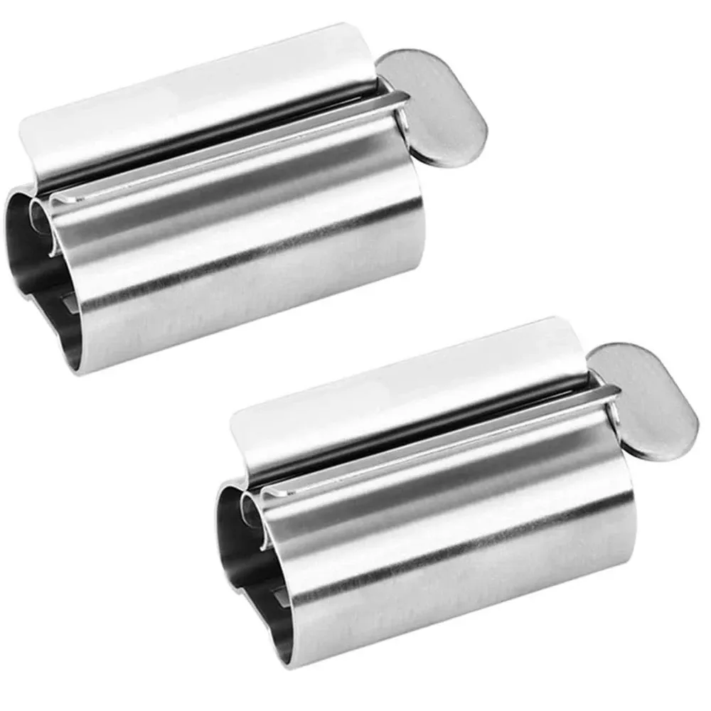 Presse-tube rotatif en acier inoxydable pour dentifrice, pommade et cosmétiques 8