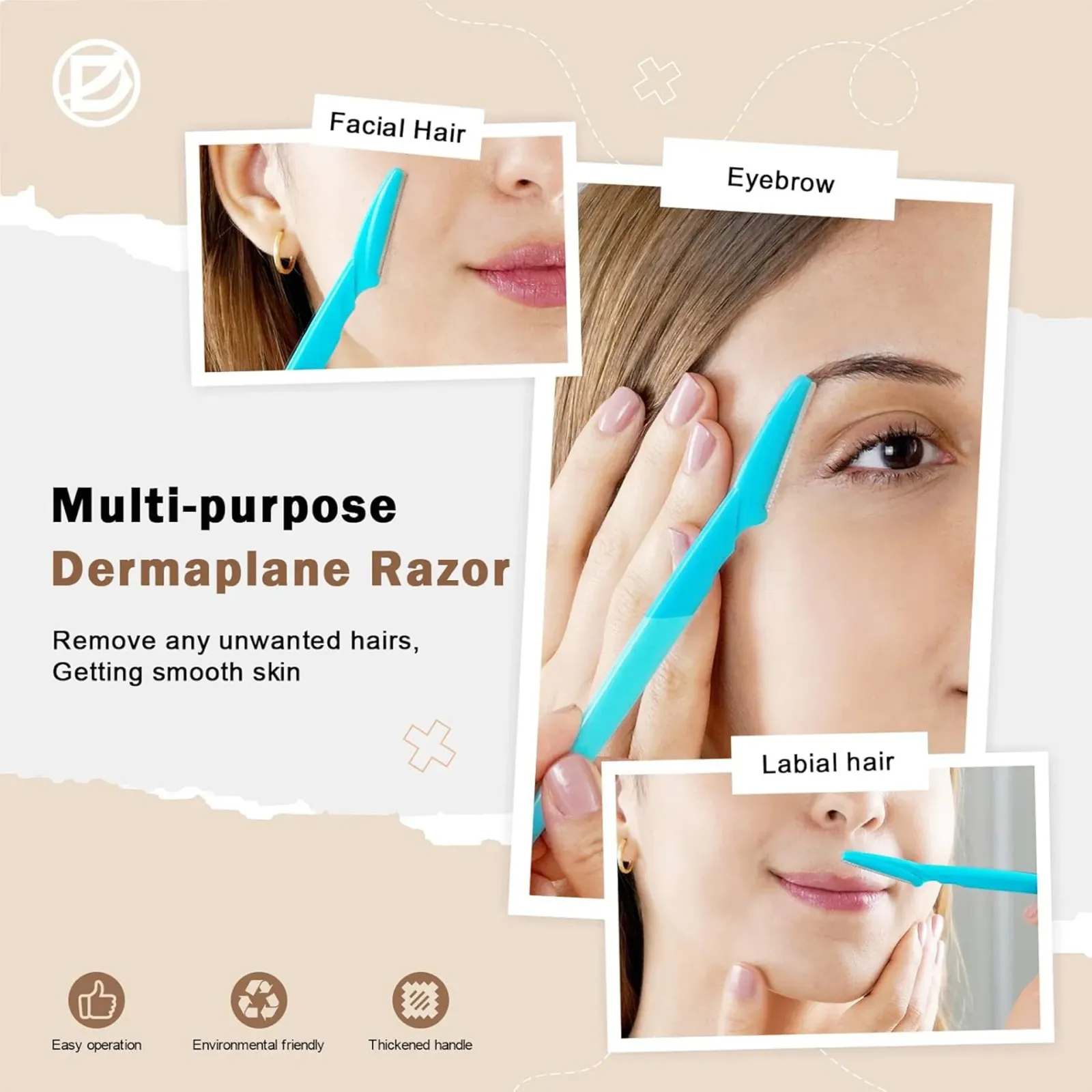 Rasoir à sourcils, mise en situation
