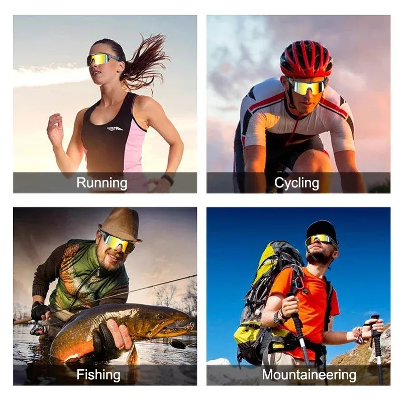 Lunettes de soleil intelligentes Bluetooth pour le cyclisme, avec appels audio et écouteurs intégrés, pour le sport, la conduite et l'écoute de musique 6