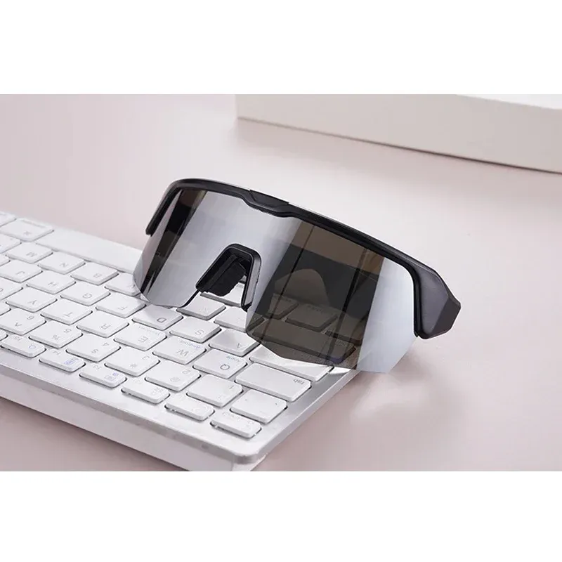 Lunettes de soleil intelligentes Bluetooth pour le cyclisme, avec appels audio et écouteurs intégrés, pour le sport, la conduite et l'écoute de musique 7