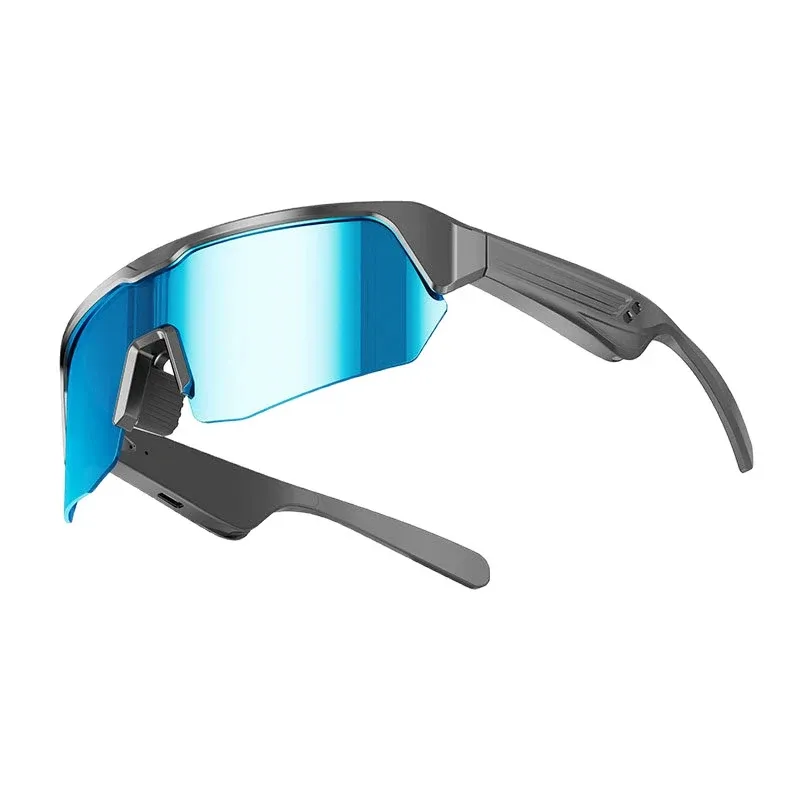 Lunettes de soleil intelligentes Bluetooth pour le cyclisme, avec appels audio et écouteurs intégrés, pour le sport, la conduite et l'écoute de musique 8