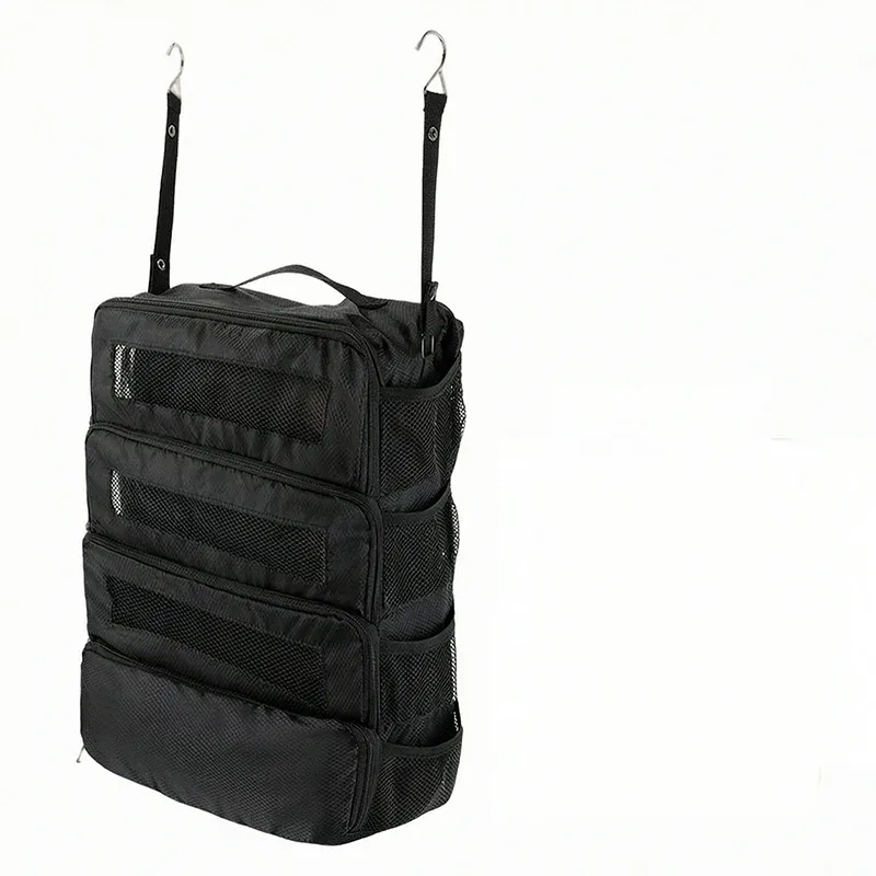 Organisateur de bagages grande capacité pliable à suspendre pour placard 7