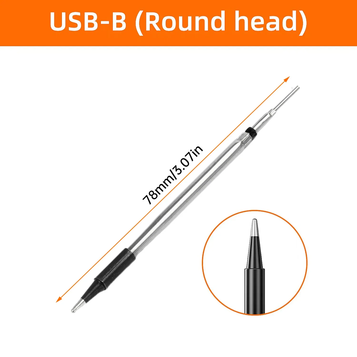 Fer à souder numérique USB avec écran, port USB-C, mini kit de fer à souder 260–420 °C, sélecteur de température à cinq positions 9