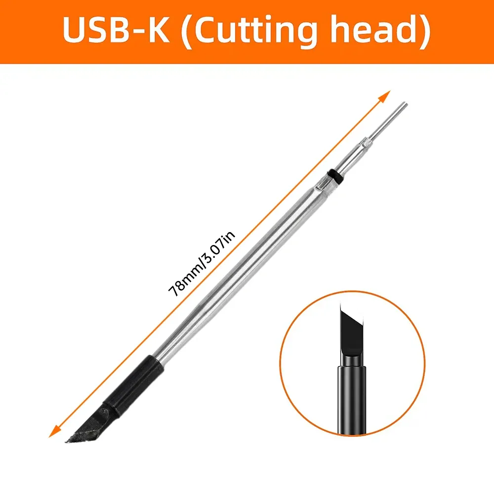 Fer à souder numérique USB avec écran, port USB-C, mini kit de fer à souder 260–420 °C, sélecteur de température à cinq positions 11