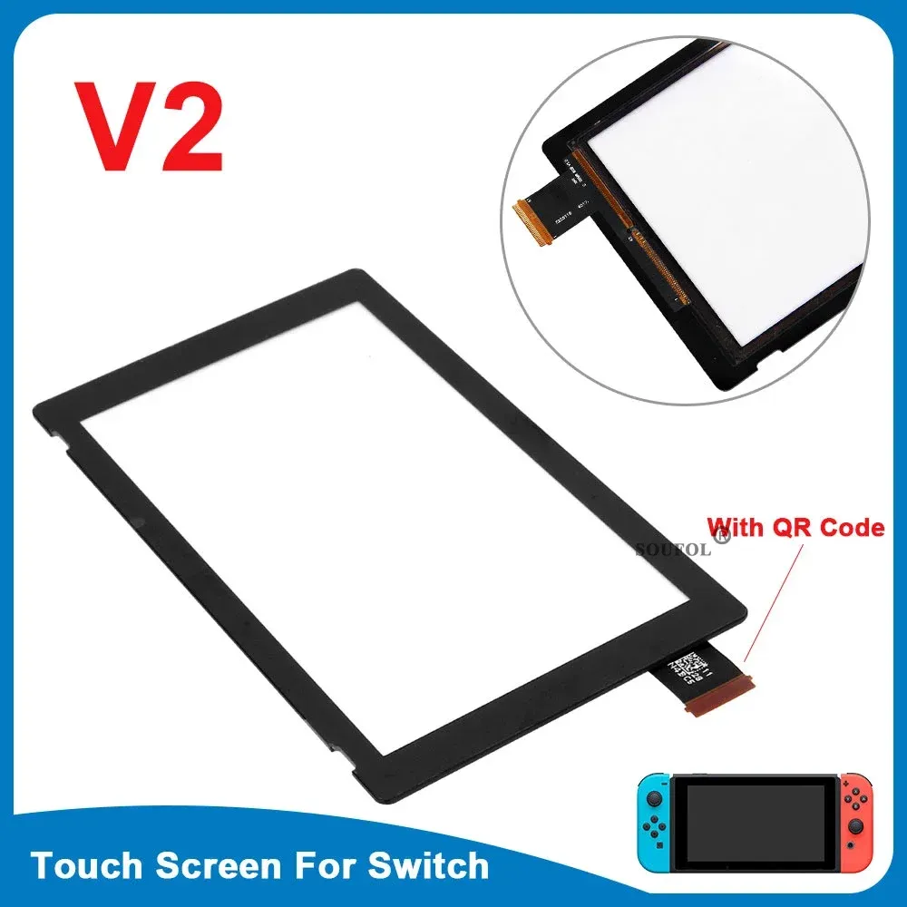 Écran tactile de remplacement V1 V2 d'origine pour console Nintendo Switch 4