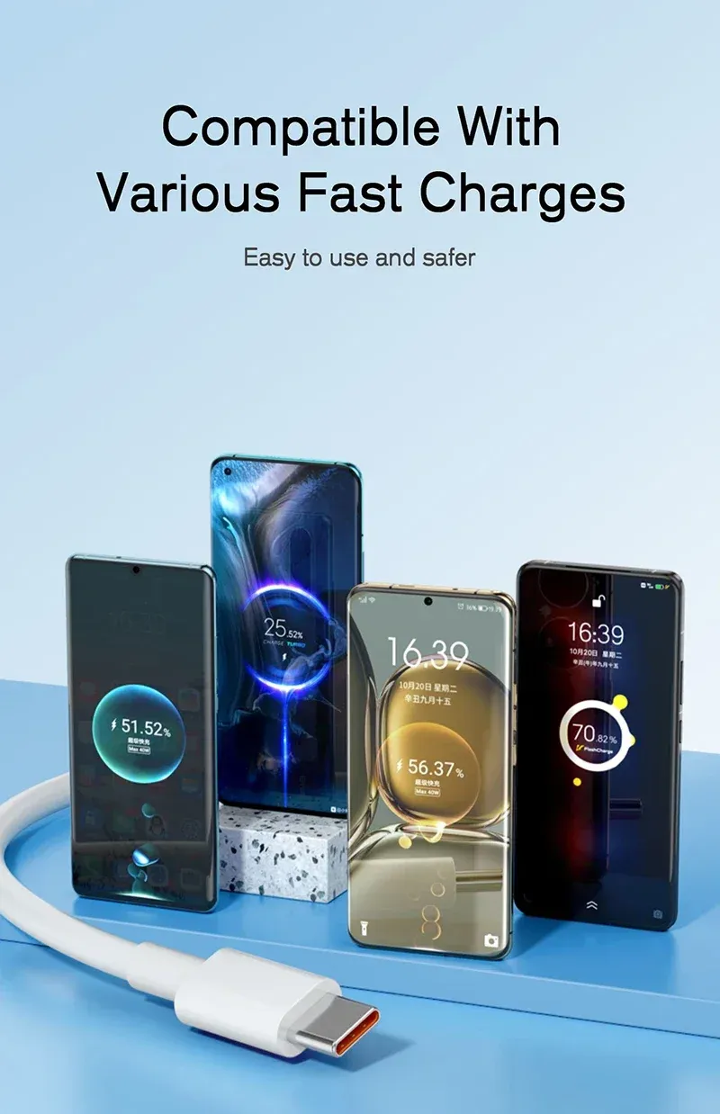 Câble USB-C en utilisation