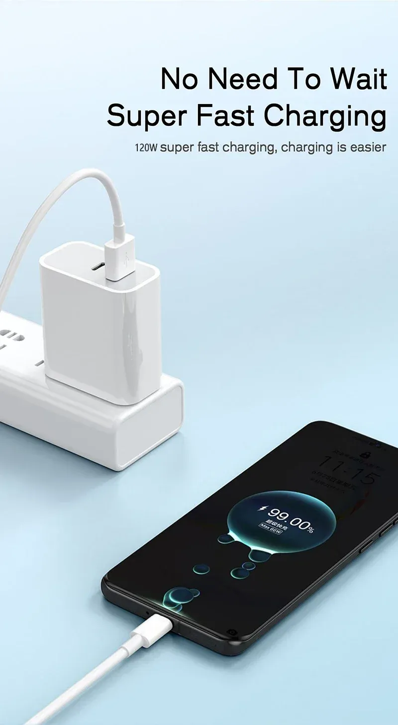 Câble de charge rapide, finition