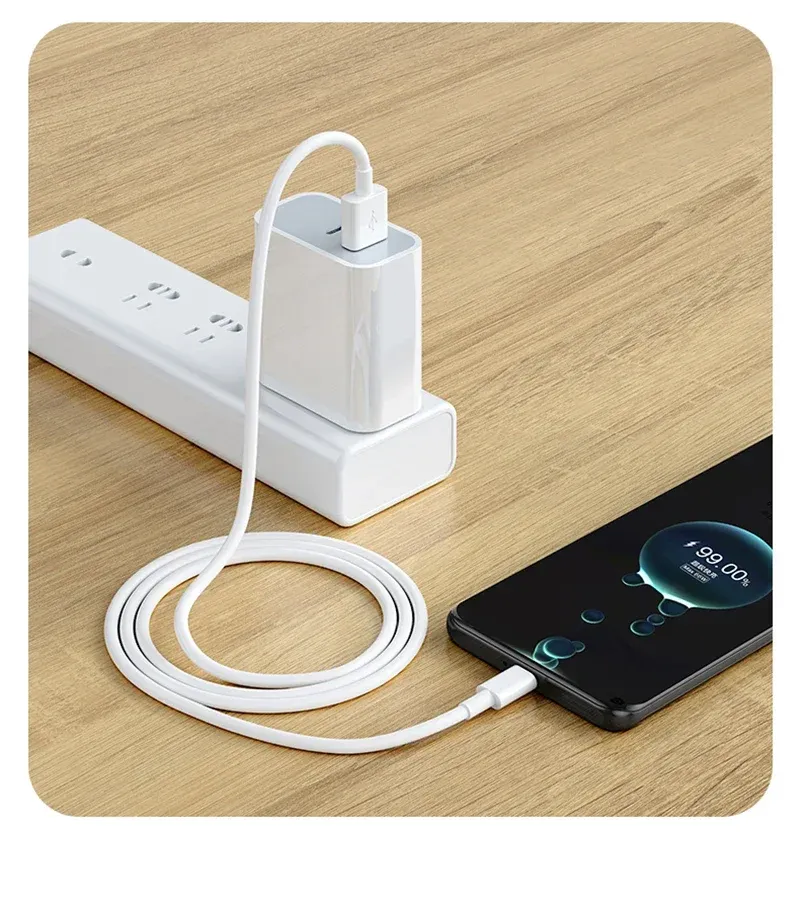 Câble de charge rapide, finition premium