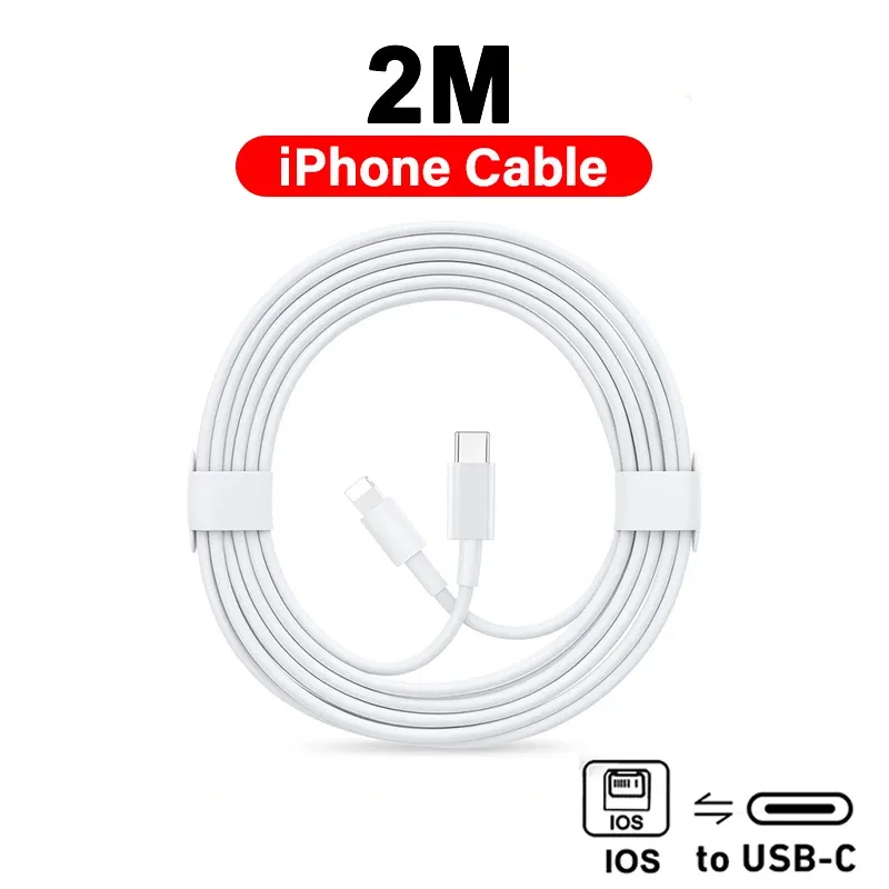 Chargeur rapide Apple PD 40 W d'origine, USB-C, compatible iPhone 17, 16, 15, 14, 13, 12 Pro Max, Samsung, Xiaomi, câble USB-C vers Lightning 15