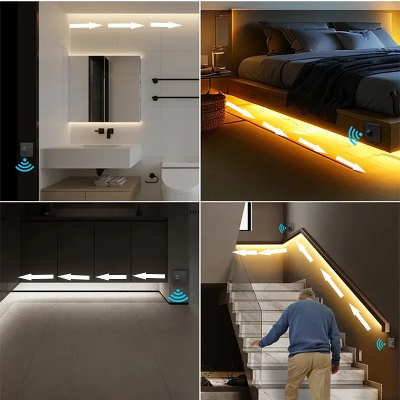 Détail de la bande lumineuse LED