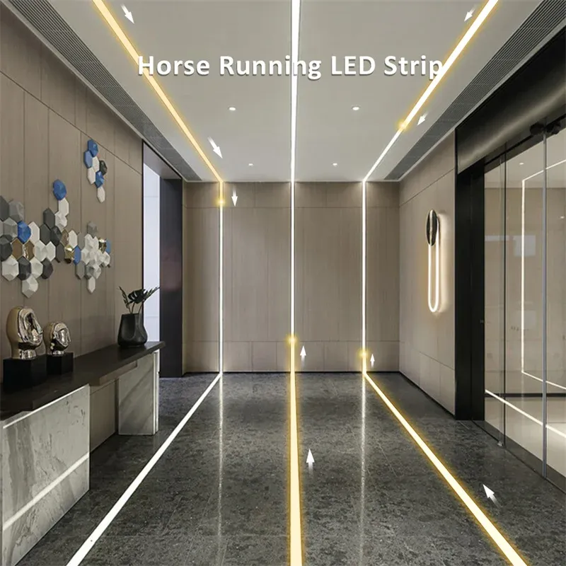 Lumière LED discrète et élégante
