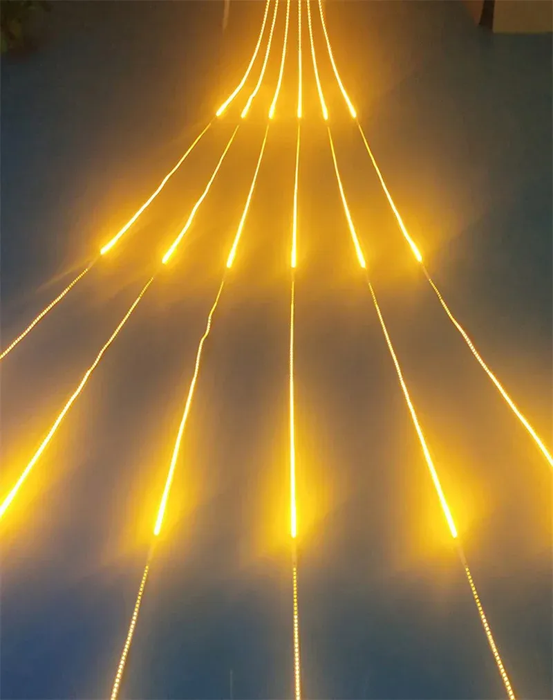 Ambiance lumineuse nocturne
