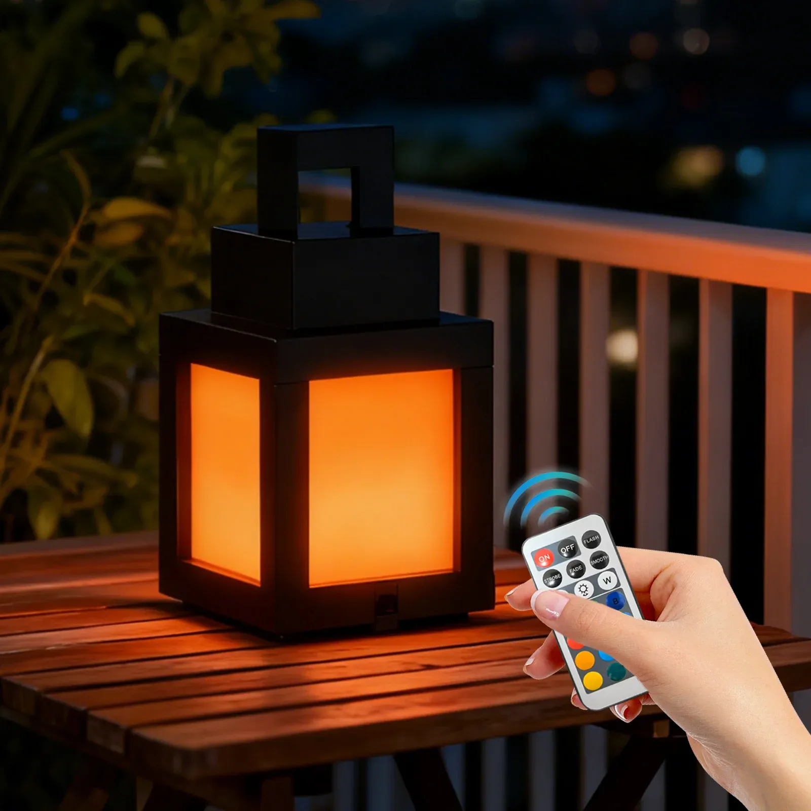 Lanterne portable pixel 2026 à 16 couleurs avec télécommande RGB 6