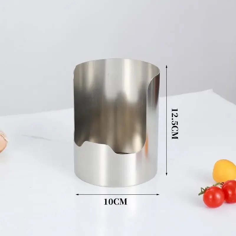 Support de rangement multifonctionnel en acier inoxydable pour ustensiles, cuillères et couvercles de casseroles, idéal pour plan de travail et table à manger 8