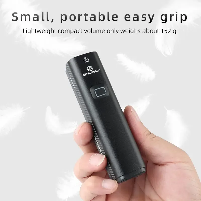 Lampe de vélo OFFBONDAGE 1000 lumens rechargeable par USB pour guidon 2