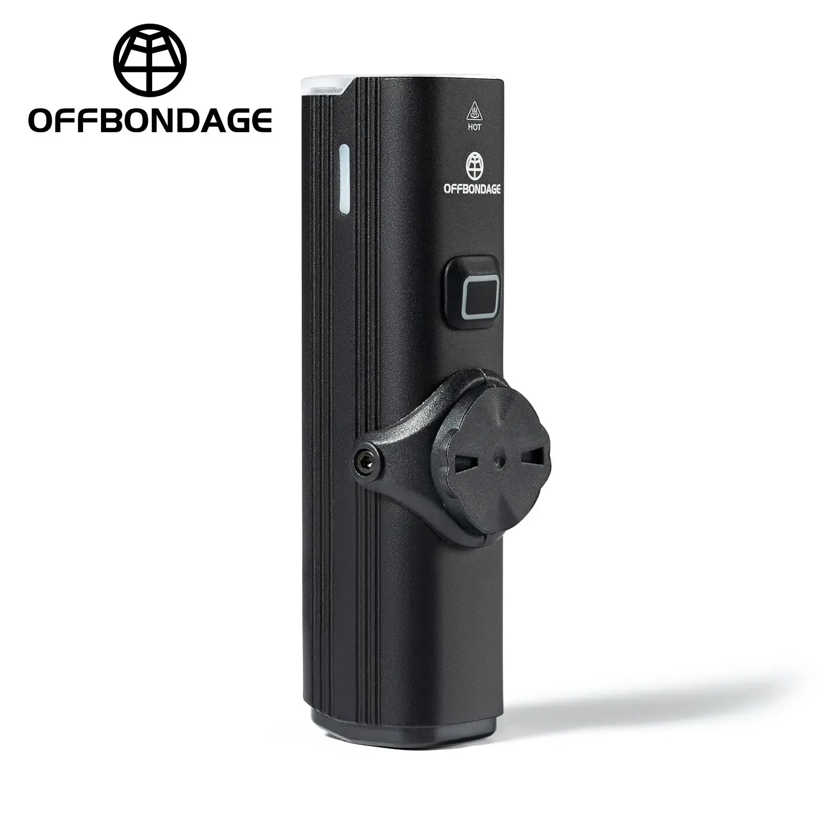 Lampe de vélo OFFBONDAGE 1000 lumens rechargeable par USB pour guidon 7