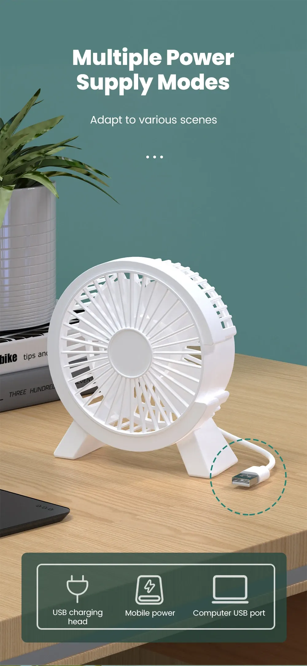 Détail de la connectique USB