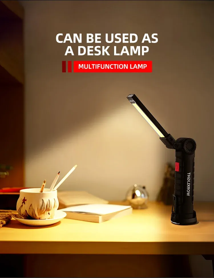 Lampe de travail LED dans un atelier