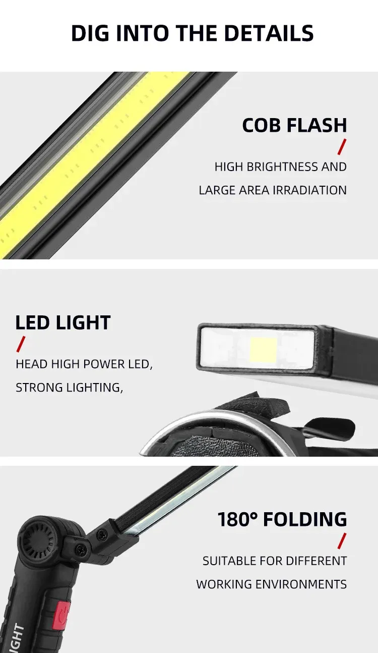 Lampe LED rechargeable dans son usage quotidien