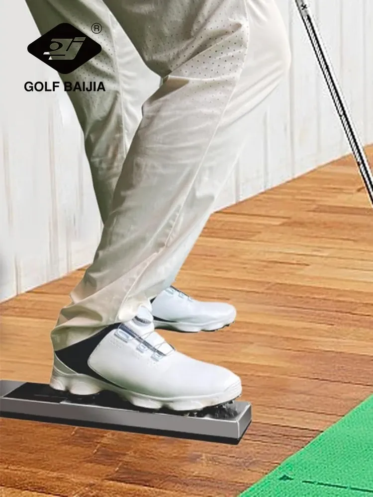 Pédale d'assistance de posture de swing de golf portable et amovible, pédale de gravité pour jambe, correcteur de swing, accessoire de golf 2