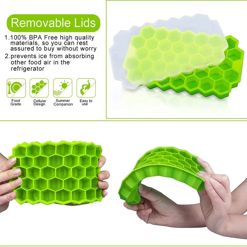 Moule à glaçons en silicone, ambiance réception