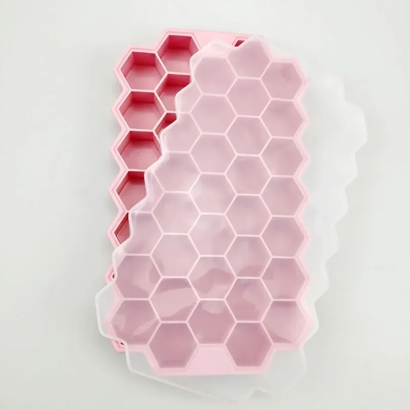 Moule à glaçons en silicone, lot de 4/2/1 pièces, 148 glaçons, qualité alimentaire, sans BPA, réutilisable, avec couvercles 8