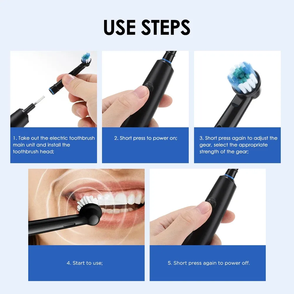 Brosse à dents électrique pour voyage
