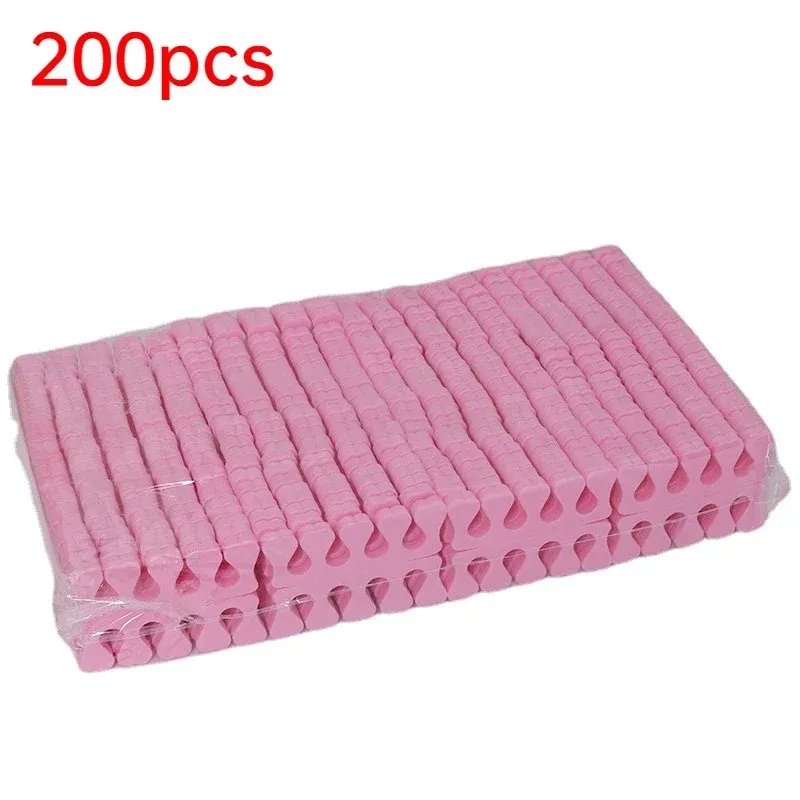 Séparateurs d'orteils pour nail art, 100 à 200 pièces par paquet, éponge pour pieds, vernis gel UV doux, outils de beauté, kit de manucure et pédicure pour ongles 12