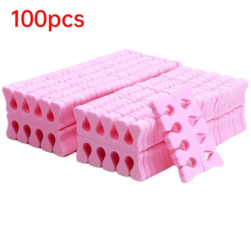 Séparateurs d'orteils pour nail art, 100 à 200 pièces par paquet, éponge pour pieds, vernis gel UV doux, outils de beauté, kit de manucure et pédicure pour ongles 11