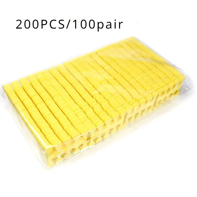 Séparateurs d'orteils pour nail art, 100 à 200 pièces par paquet, éponge pour pieds, vernis gel UV doux, outils de beauté, kit de manucure et pédicure pour ongles 10
