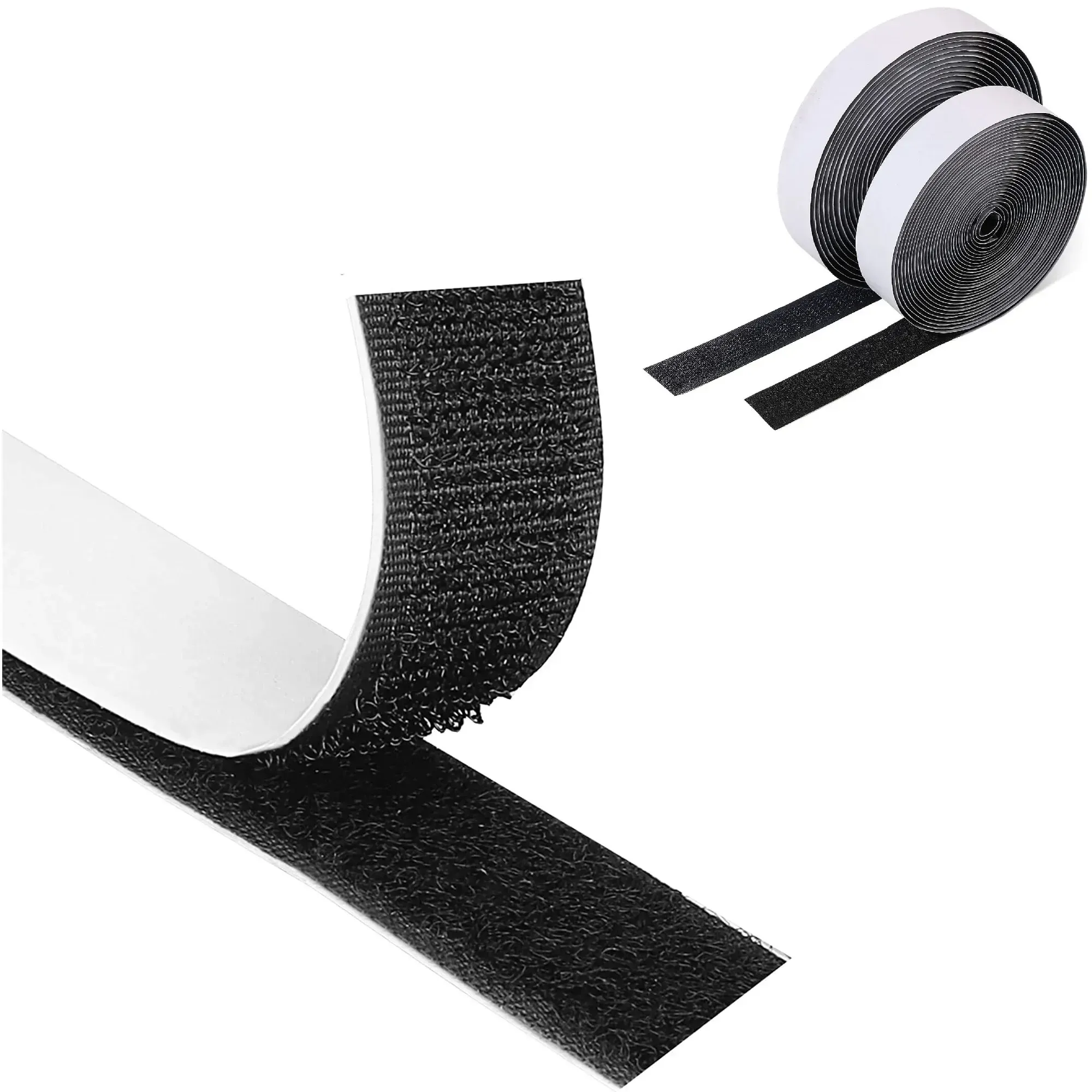 Ruban de fixation auto-agrippant en nylon 20 mm, 1 m, 3 m ou 5 m - Image 1