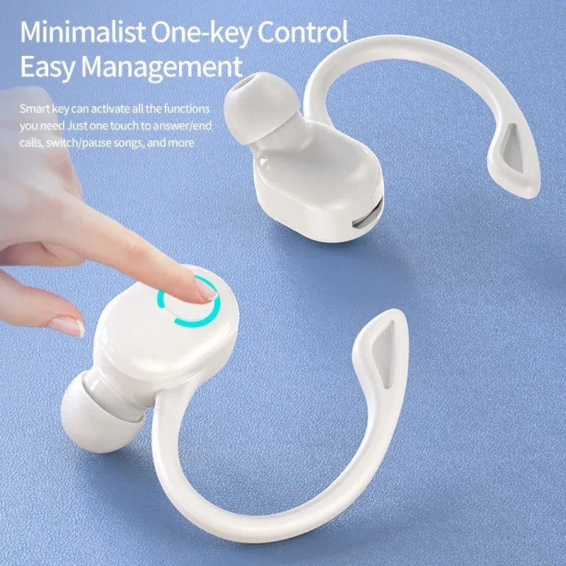 Écouteurs sans fil TWS Sport, casque Bluetooth 5.2 avec micro, compatible iPhone, Samsung et Xiaomi 3