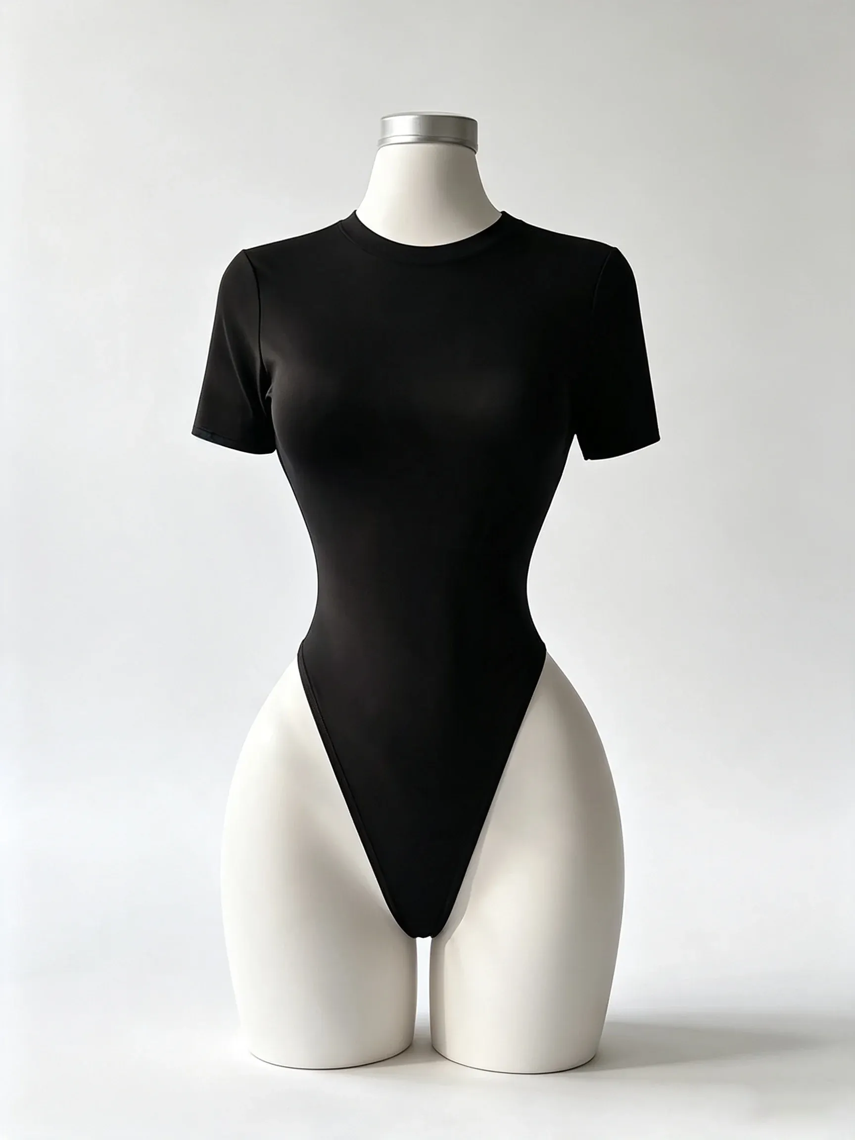 Body dos nu pour femme, uni, coupe confortable 3