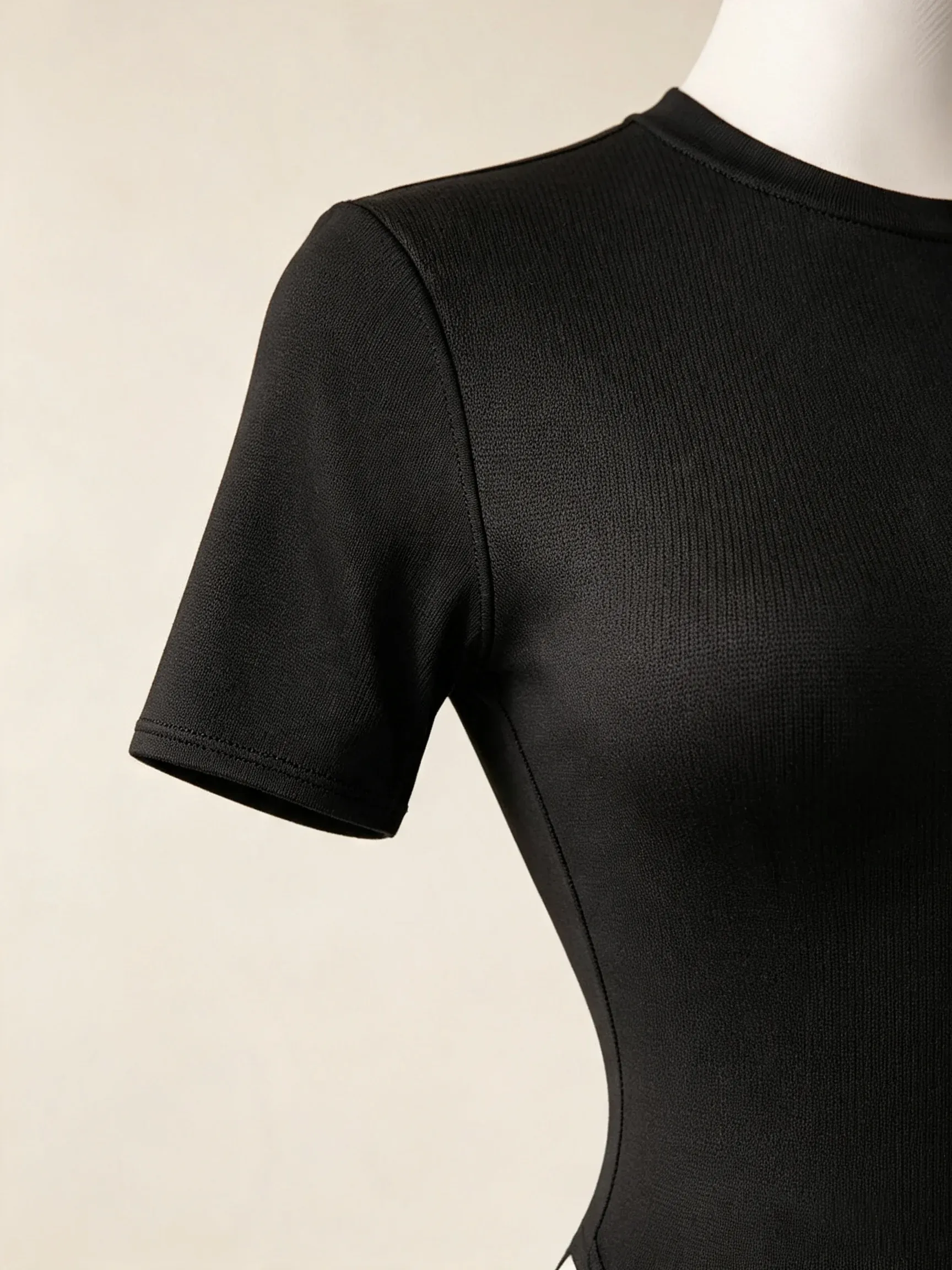 Body dos nu pour femme, uni, coupe confortable 5