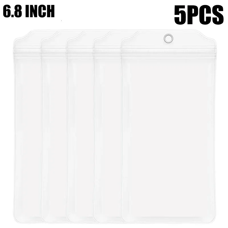 Étui de protection universel étanche pour smartphone, compatible iPhone 16 et 17, Samsung et Xiaomi, ajustable et sécurisé, idéal pour la plage et les voyages 12
