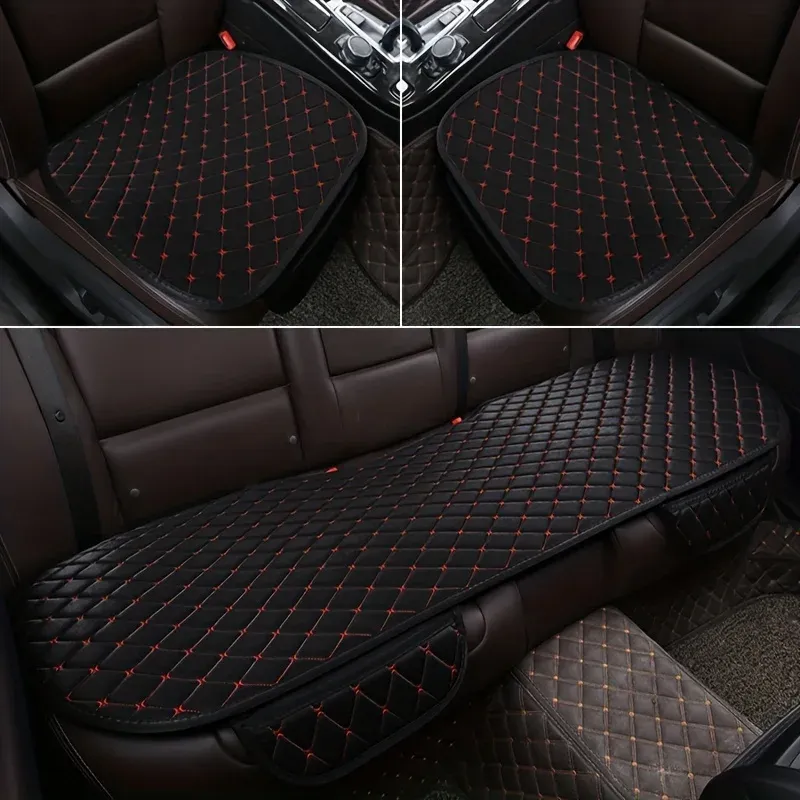 Housse de siège auto universelle 3 pièces, coussin de protection respirant et confortable 9