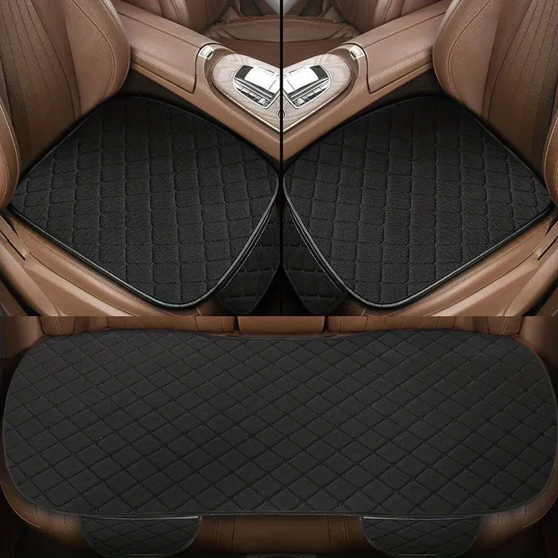 Housse de siège auto universelle 3 pièces, coussin de protection respirant et confortable 7