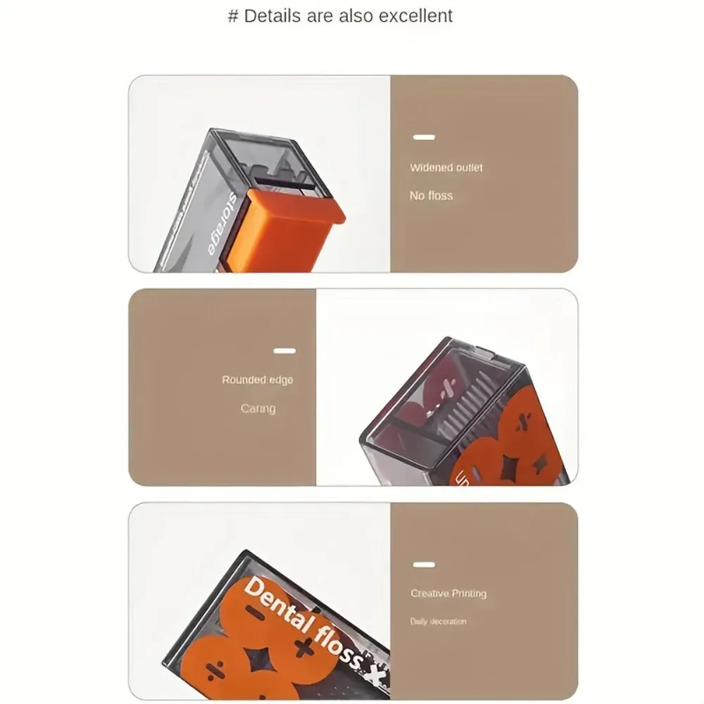 Distributeur de fil dentaire portable, utilisation nomade