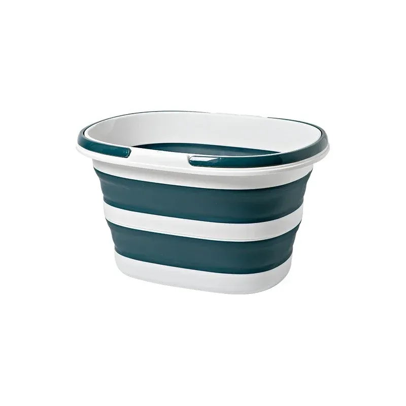 Panier à linge pliable à double anse, portable et polyvalent, pour la maison et le dortoir 7
