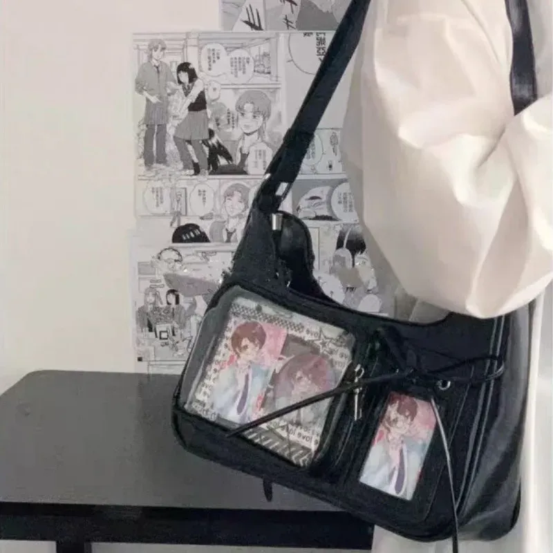 Sac Ida transparent, finitions