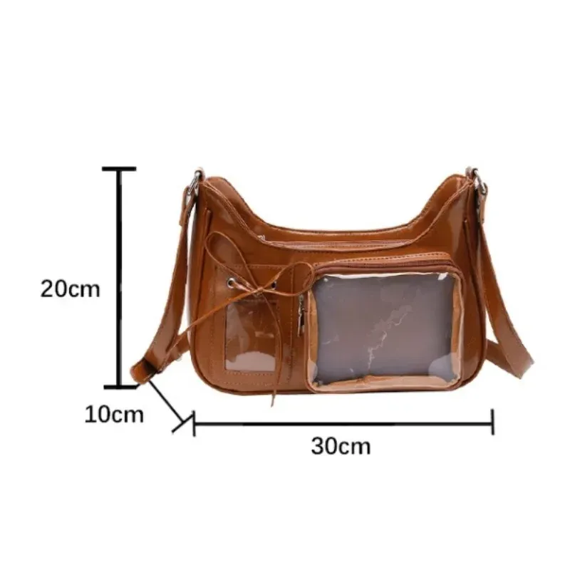 Sac Ida transparent, portée au quotidien