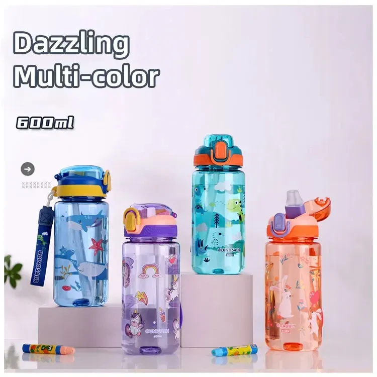Gourde dinosaure pour enfants, détail des couleurs