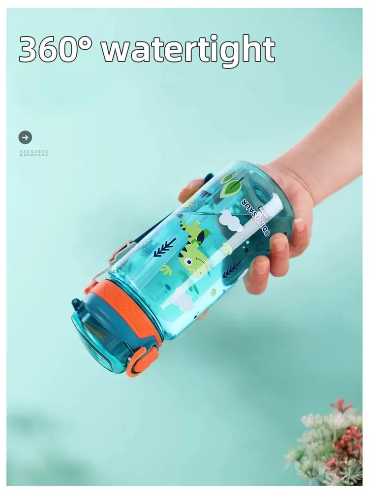 Gourde dinosaure pour enfants, détail du bec