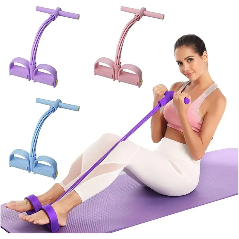 Bande de résistance à 6 tubes multifonction pour le fitness et le yoga 2