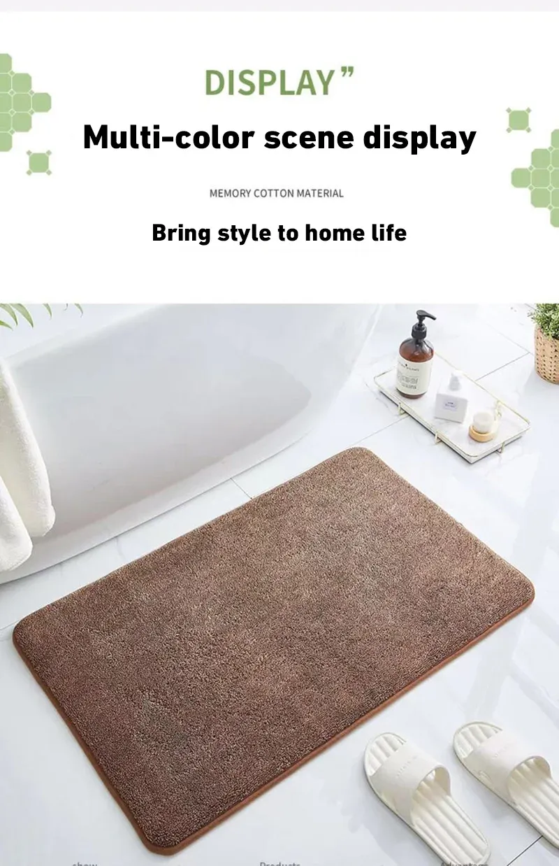 Finition soignée des bords du tapis