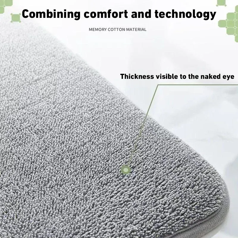Tapis de bain en situation d'usage