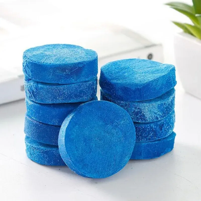 Nettoyant automatique pour cuvette de WC, 10 comprimés bleus, parfum lavande citron 4